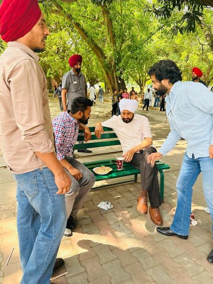 A candid conversation with the former Chief Minister of Punjab, Charanjit Singh Channi, during a visit to Punjab University. We discussed the current political climate and student issues.