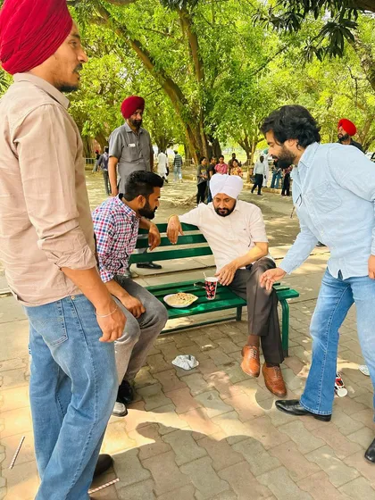 A candid conversation with the former Chief Minister of Punjab, Charanjit Singh Channi, during a visit to Punjab University. We discussed the current political climate and student issues.