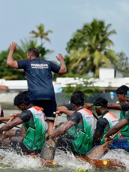 On the water with the UBC Kainakary dragon boat team, ensuring their power output is synchronized and explosive for race day. This is where gym work meets real-world performance. My role is to be the strength and conditioning coach, translating raw power into competitive speed.
