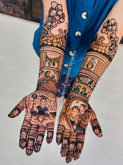 Custom Portrait & Figure Mehendi photo 25