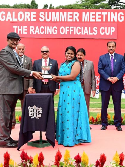 The Racing Officials Cup, a moment to appreciate the team that makes racing possible.