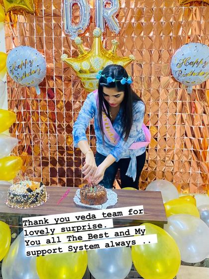 Feeling so loved and appreciated. My wonderful team surprised me for my birthday, and I could not be more thankful for their support.