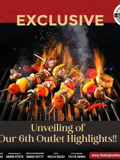 Unveiling highlights from our 6th outlet launch. The grills were sizzling, the flavors were unmatched, and the night was truly epic.