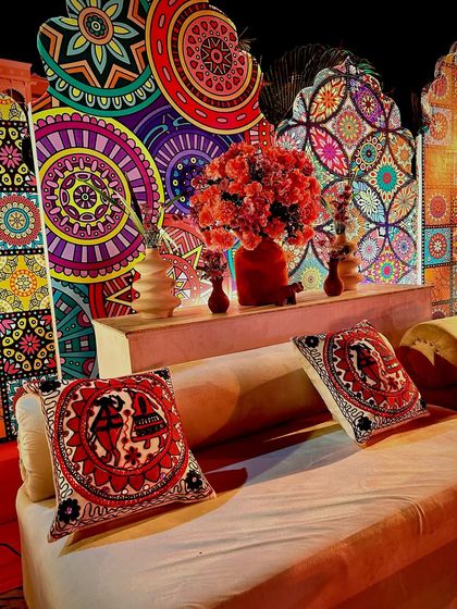 Vibrant Mehendi & Haldi Ceremonies photo 21