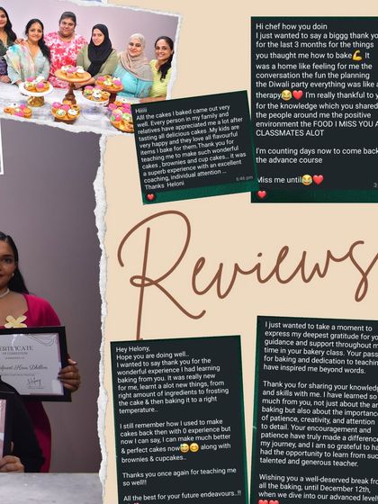 The words of my students mean the world to me. Their feedback shows the supportive and encouraging environment I strive to create in every class.