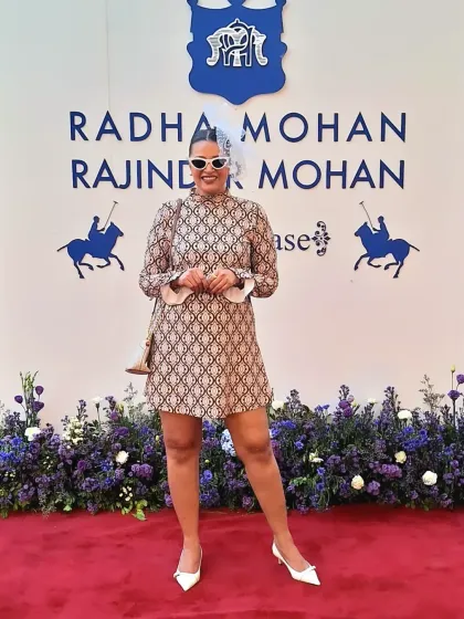 Style and sophistication are key at luxury social gatherings like the Radha Mohan Rajinder Mohan polo match. I bring an air of elegance to these events, whether on the red carpet or interacting with distinguished guests, ensuring the ambiance remains exclusive and memorable.