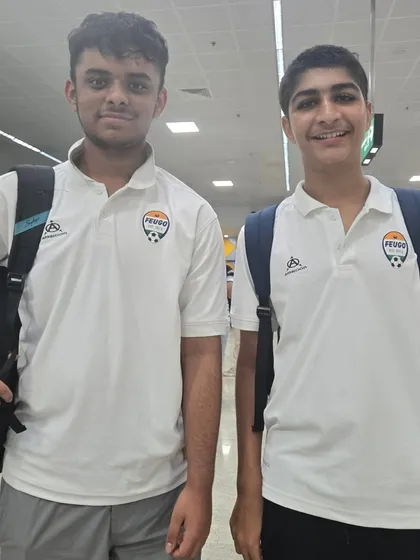 Our older players ready to travel, representing the academy with professionalism.