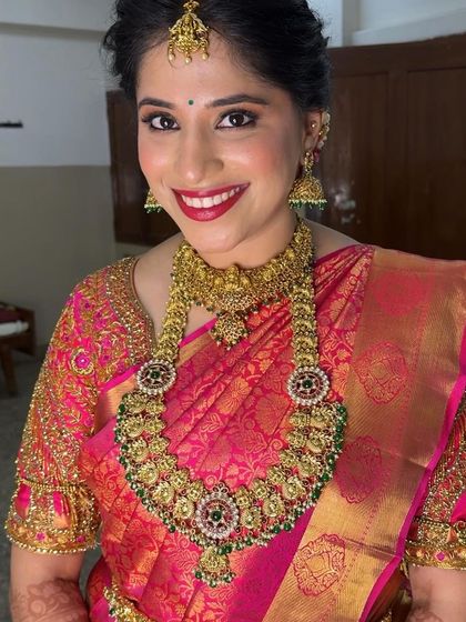 Shreeja - Bridal Makeup & Styling Timeless Muhurtham Brides photo 29