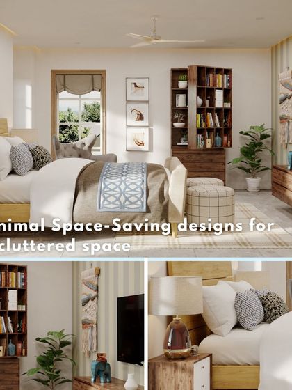 DesignCafe - Custom Modular & Space-Saving Furniture Your Personal Retreat: Modern Bedroom Designs photo 47