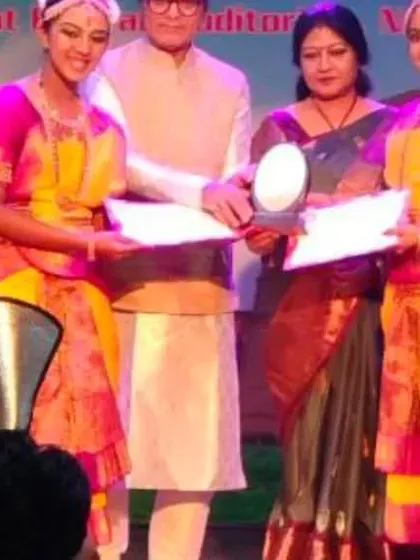 Another proud moment for our students at the Nrityanjali competition. These events give them a platform to showcase their skills and learn from other talented artists from around the country.