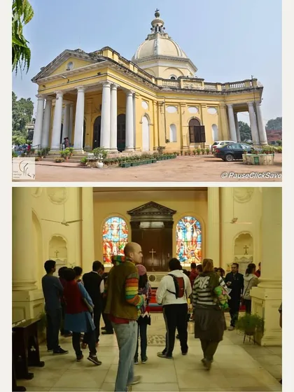 A collage of St. James' Church, the oldest surviving church in Delhi. We explore its Palladian architecture and its interior, which holds memorials to figures like its founder, Colonel James Skinner.