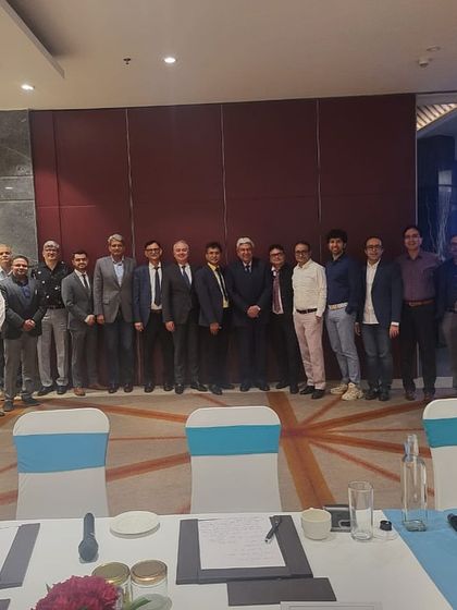 A group photo with fellow experts at the Eczperts Summit. The collaborative spirit and insightful discussions at these meetings are invaluable for pushing the boundaries of dermatological care.