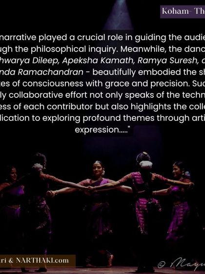 Indira Kadambi - Bharatanatyam Performance & Choreography Collaborative Choreography: Duets & Ensembles photo 12