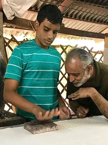 Since 2016, we have partnered with the Asha Foundation for Autism. Their vocational centers have helped us discover a new generation of talented, specially-abled artisans to carry forward this beautiful craft.