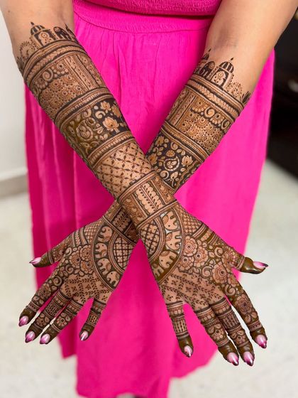 Mitali - Bridal Mehendi Full Bridal Mehendi (Hands) photo 94