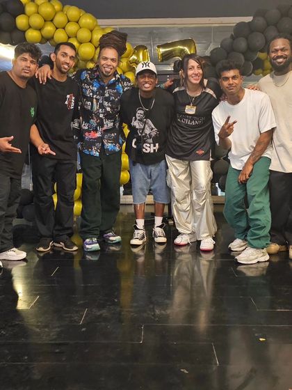 Our 17th anniversary celebration with some of the key members of our team. We are committed to building this art and community for the next generation.