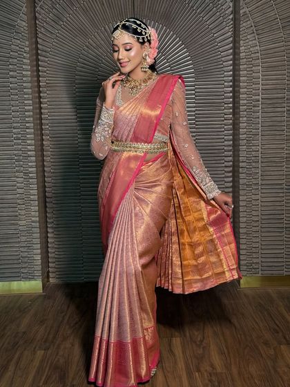 South Indian Bridal Drapes photo 20