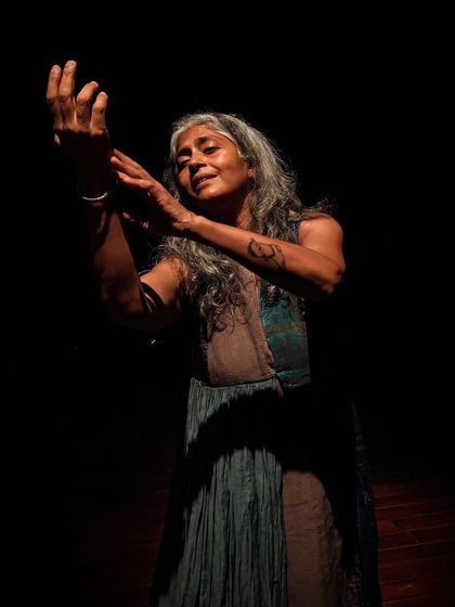 The expressive power of solo performance in "Medea." This production showcases how a single actor can command the stage and tell a story of epic proportions.