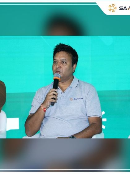 Our CEO, Mr. Prashant Mathur, sharing his insights on the Solar Module Market Outlook at the REI Expo. He discussed the export outlook and our role in India's solar capacity goals.