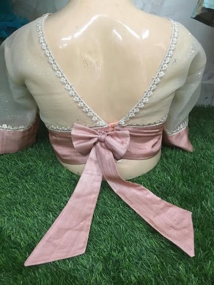 Label Thanmaye - Custom Designer Wear for Women & Kids Custom Embroidered Blouses photo 23