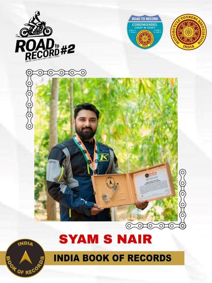 We celebrate the incredible achievements of our members who successfully completed the "Road to Records" motorcycle rally and earned their place in the India Book of Records. We are proud to have such dedicated and accomplished riders, including female riders, in our family.