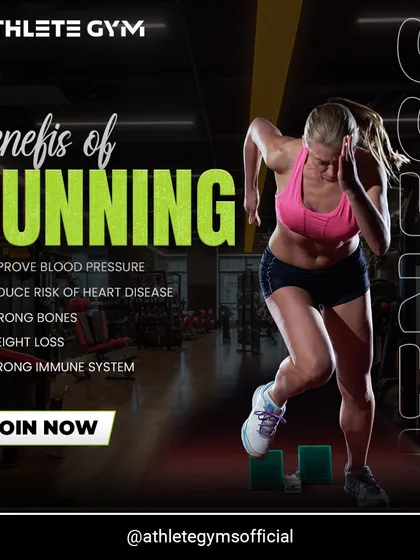 Running is one of the best things you can do for your health. This graphic breaks down the key benefits, from improving blood pressure to building a strong immune system.