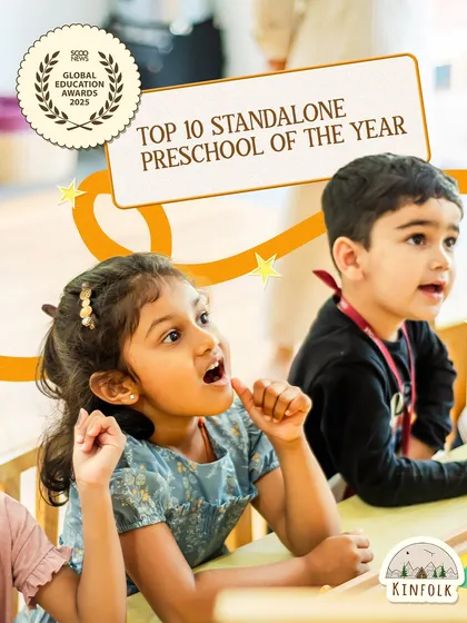 We are deeply honored to be named one of the 'Top 10 Standalone Preschools of the Year'. This award is a testament to our passionate team and the wonderful community of children and families we serve.