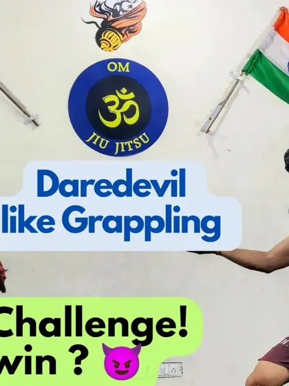 Can I grapple while blindfolded like Daredevil? We love to test our skills in creative ways with fun challenges like this.