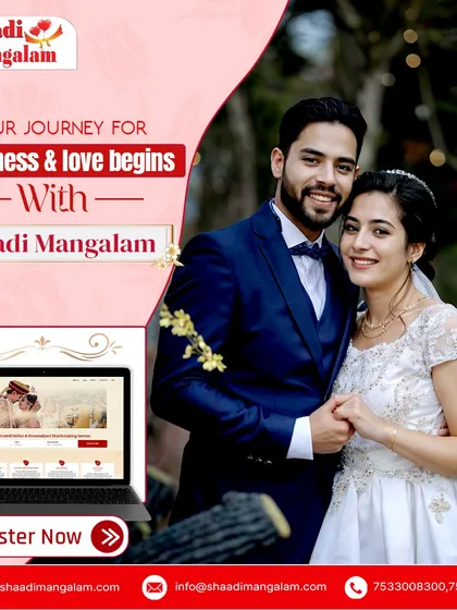 Your journey to happiness and love begins with a single step. Register with us to connect with verified profiles and find a partner who shares your dreams for the future.