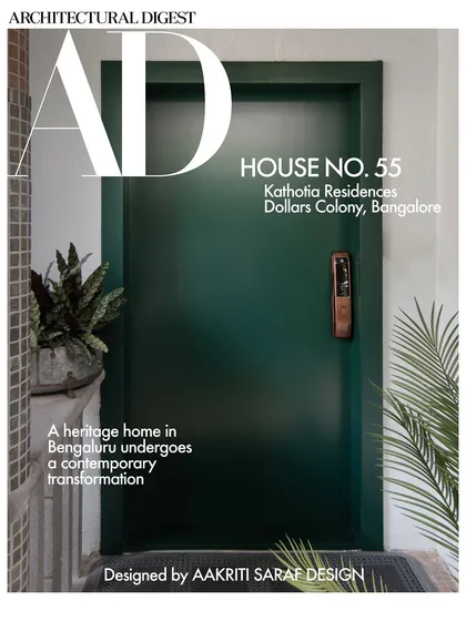 We are honored to have our work featured on the cover of Architectural Digest. This project involved the contemporary transformation of a heritage home in Bengaluru, where we created a gallery-like space to house the family's treasured artefacts and artworks. This recognition speaks to our commitment to creating deeply personal and thoughtfully designed spaces.