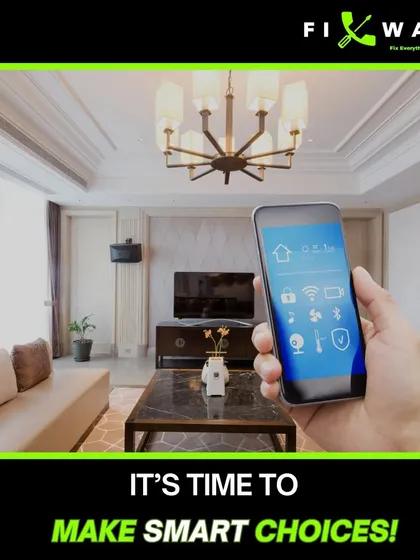 We bring all your smart devices together into one intuitive mobile application. This image demonstrates how you can manage lighting, security, climate, and more from a single, unified smart home control panel on your phone.