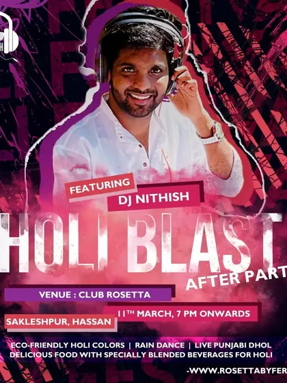 Getting ready for a Holi Blast after-party. I love playing festive events, bringing a mix of Punjabi dhol, rain dance tracks, and commercial hits to celebrate.