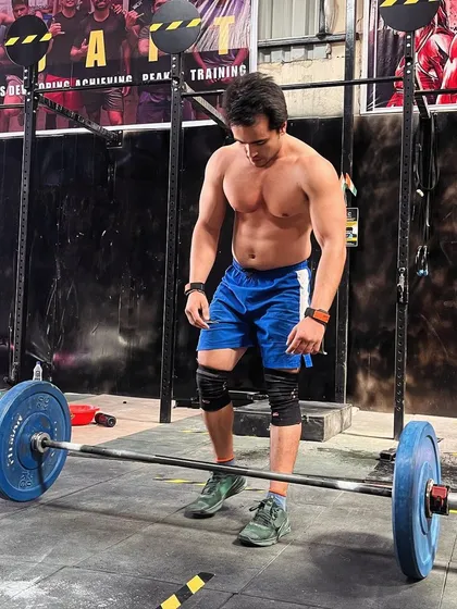 Mental preparation is a huge part of lifting. It's about finding your focus and committing to the lift.