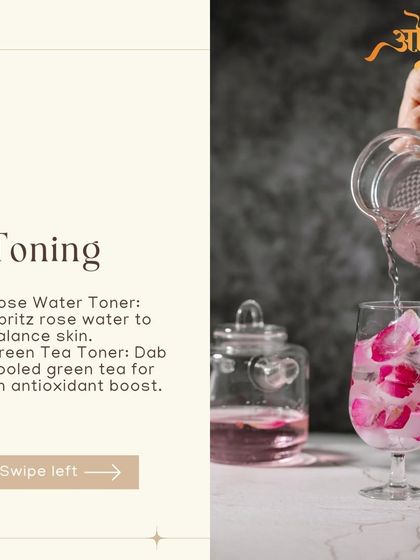 **DIY Winter Toning.** Balance your skin with a spritz of rose water or get an antioxidant boost by dabbing cooled green tea on your face.