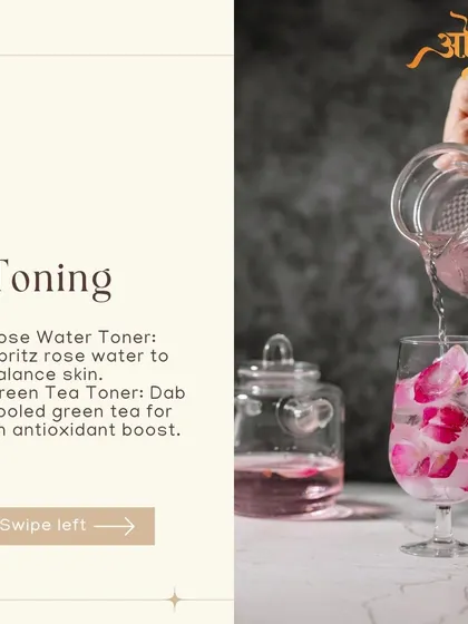 **DIY Winter Toning.** Balance your skin with a spritz of rose water or get an antioxidant boost by dabbing cooled green tea on your face.