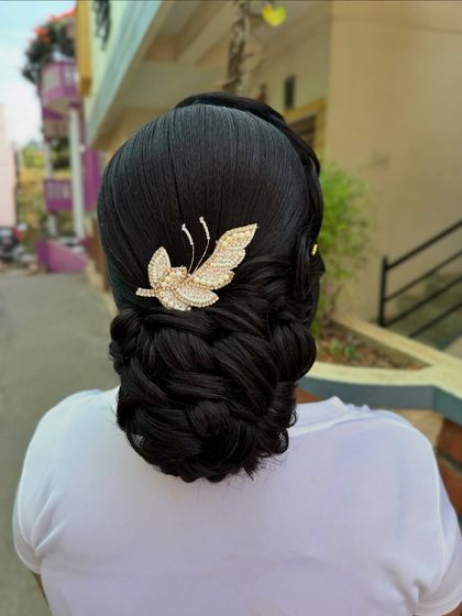 Bhavya Achar - Bridal & Occasion Styling Elegant Updos & Buns photo 11