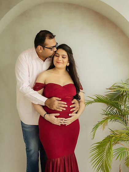 A loving embrace and a kiss on the forehead. These are the timeless moments of affection that I love to capture.