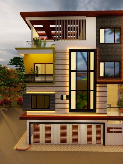 RJ Interiors & Architecture - Design & Build Services Modern Home Exteriors photo 81