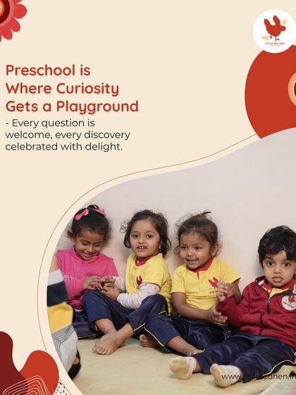 Preschool is where curiosity gets a playground. We welcome every question and celebrate every discovery, turning learning into a joyful adventure for our little explorers.
