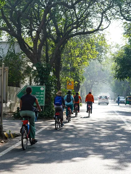 Embracing the beauty of March in the capital. The lush greenery and pleasant weather make it one of the best times to join us for a refreshing ride.