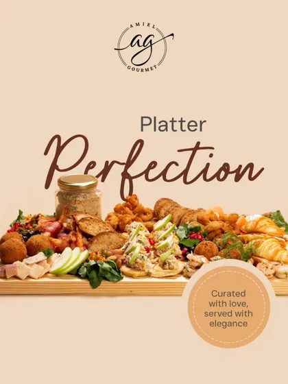 We believe in abundance and variety. Our signature gourmet platters are curated with love and served with elegance, featuring a delightful mix of artisanal bites perfect for any gathering.