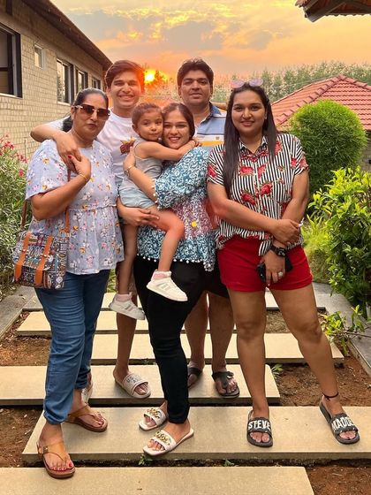 A collection of photos and clips from a family getaway, showing how we bring the fun and masti of dance to any family gathering, making it a memorable bonding experience.