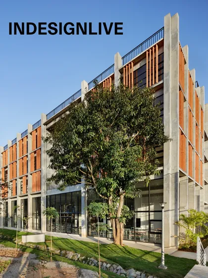 IndesignLive featured our Euro School, Bannerghatta project, highlighting how the design integrates nature into the learning experience by shaping classrooms and courtyards around existing trees.