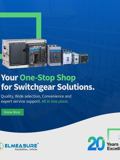 Celebrating 20 years of excellence, I offer a one-stop shop for smart and reliable switchgear solutions with expert support.