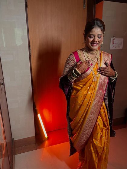 Traditional Maharashtrian & South Indian Brides photo 6