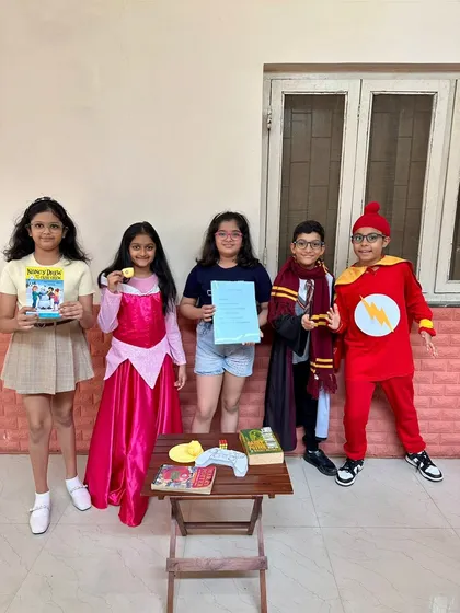 From Harry Potter to The Flash, this group is ready to perform. Combining characters from different stories is a creative challenge that encourages students to think outside the box for their group drama exams.
