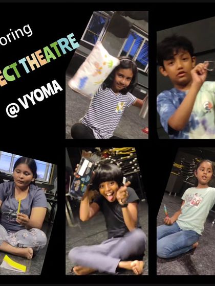 Exploring Object Theatre! Our students are back for the second half of their course, learning how to bring everyday objects to life and create stories with them. This sparks immense creativity and imagination.