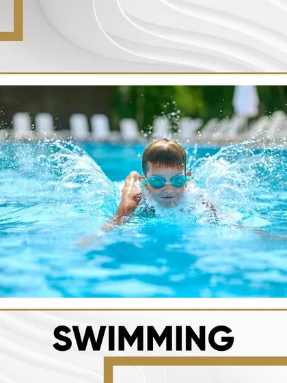 Our swimming pool is a refreshing oasis for fun and fitness. It's a popular spot for families and individuals looking to cool off, get in some laps, or take part in our structured swimming programs.