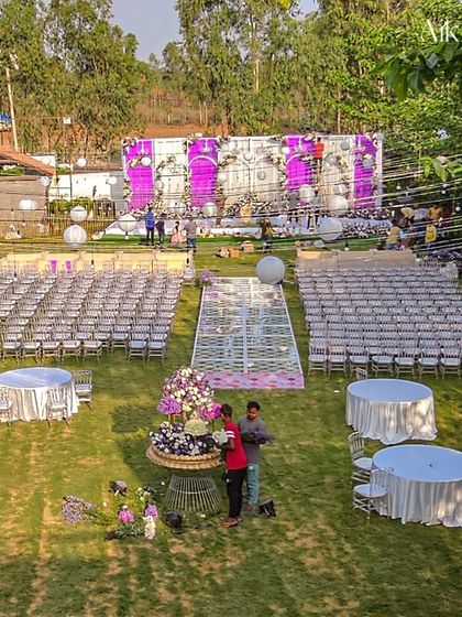 Aikyam - Wedding Decoration Grand Reception & Sangeet Stages photo 12