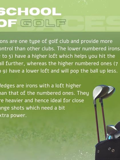 Know Your Arsenal: A Guide to Golf Clubs photo 4